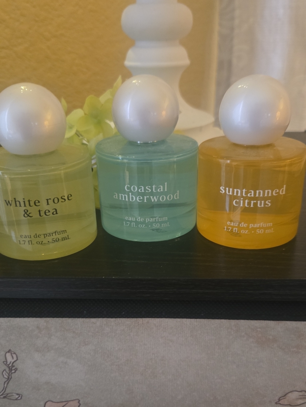 🌊Tru Fragrance White Rose & Tea Coastal Amberwood Suntanned Citrus